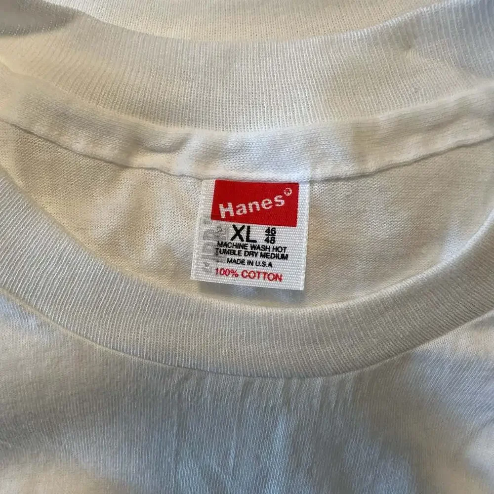 Hanes lot white